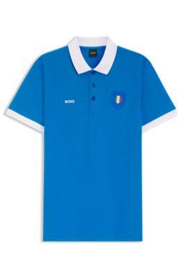 Paddy polo shirt with country flag by HUGO BOSS