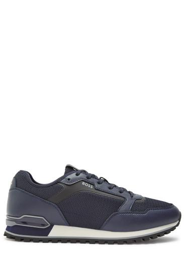 Parkour panelled mesh sneakers by HUGO BOSS