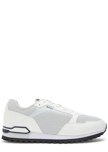 Parkour panelled mesh sneakers by HUGO BOSS