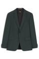Patterned slim-fit jacket in stretch wool by HUGO BOSS
