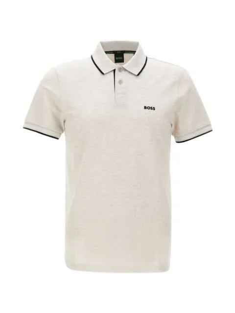 Paul contrast trim polo shirt by HUGO BOSS
