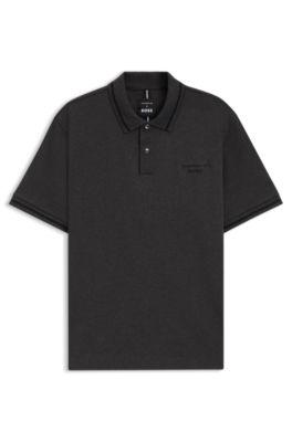 Porsche x BOSS polo shirt in anti-perspiration cotton by HUGO BOSS