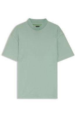 Porsche x BOSS relaxed-fit T-shirt with logo collar by HUGO BOSS