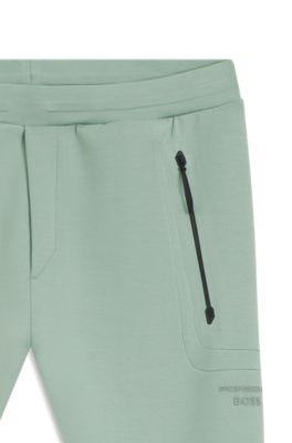 Porsche x BOSS track pants with tonal reflective branding by HUGO BOSS