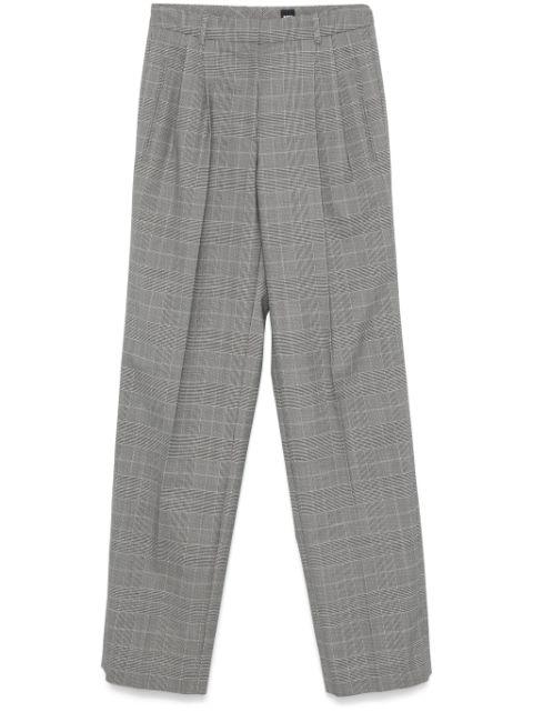 Prince Of Wales-check trousers by HUGO BOSS