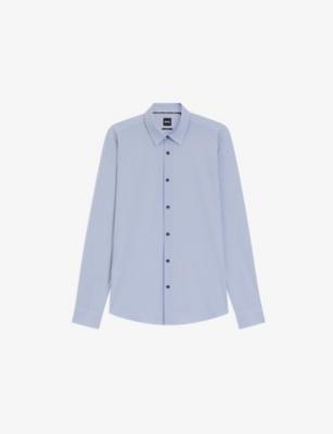 Printed Slim-Fit Woven Shirt by HUGO BOSS