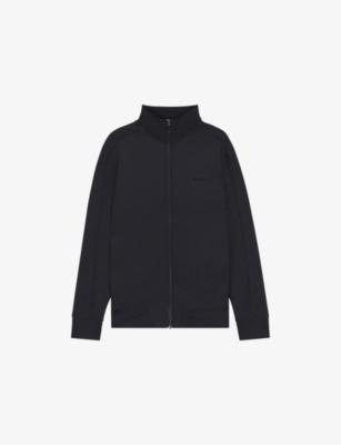 Quilted Jacquard Regular-Fit Woven Sweatshirt by HUGO BOSS