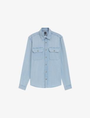 Regular-Fit Denim Shirt by HUGO BOSS