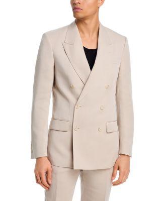 Regular Fit Double Breasted Sport Coat by HUGO BOSS