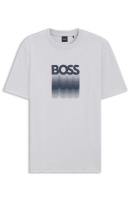 Regular-fit T-shirt in cotton jersey by HUGO BOSS