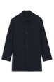 Regular-fit coat in patterned stretch fabric by HUGO BOSS Regular-fit coat in patterned stretch fabric by HUGO BOSS