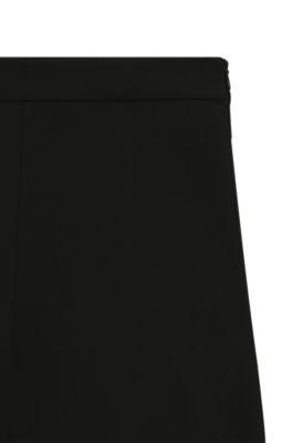 Regular-fit pants in stretch fabric with a tapered leg by HUGO BOSS