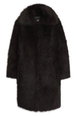 Regular-fit shearling coat with adjustable magnetic collar by HUGO BOSS Regular-fit shearling coat with adjustable magnetic collar by HUGO BOSS