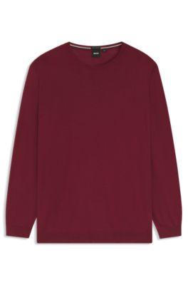 Regular-fit sweater in virgin wool by HUGO BOSS