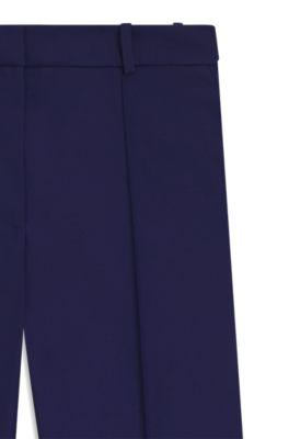 Regular-fit trousers in virgin-wool twill by HUGO BOSS
