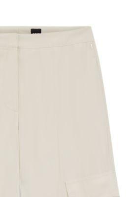 Regular-fit trousers with cargo pockets by HUGO BOSS