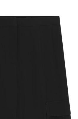 Regular-fit trousers with cargo pockets by HUGO BOSS