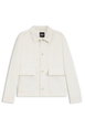 Relaxed-fit jacket in cotton and linen by HUGO BOSS Relaxed-fit jacket in cotton and linen by HUGO BOSS