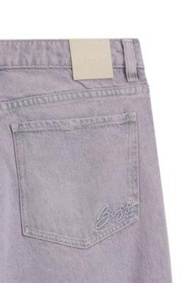 Relaxed-fit jeans with wide leg by HUGO BOSS