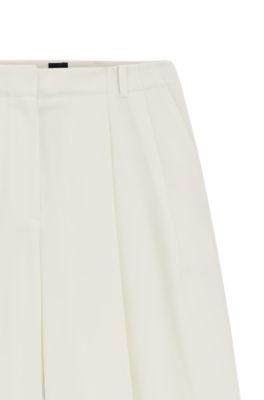 Relaxed-fit trousers in a wool blend by HUGO BOSS