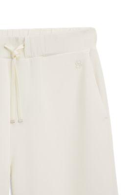 Relaxed-fit trousers in double-layer scuba jersey by HUGO BOSS