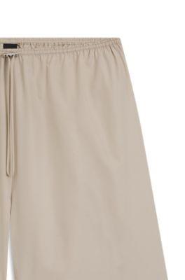 Relaxed-fit trousers in taffeta by HUGO BOSS