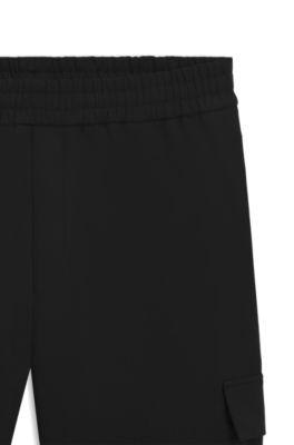 Relaxed-fit trousers with cargo pockets by HUGO BOSS