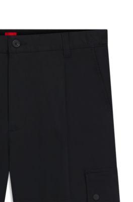 Relaxed-fit trousers with cargo styling by HUGO BOSS