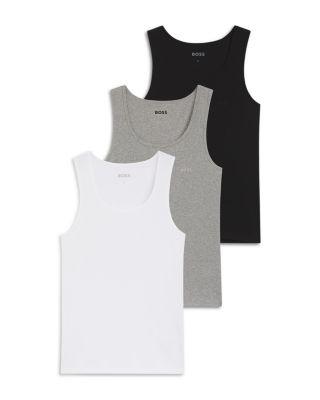 Ribbed Classic Fit Tank Tops by HUGO BOSS