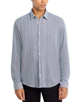 Roan Kent Slim Fit Casual Button Down Shirt by HUGO BOSS