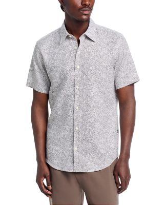 Roan Slim Fit Kent Collar Floral Shirt by HUGO BOSS