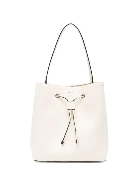 Sandy drawstring-fastening bucket bag by HUGO BOSS