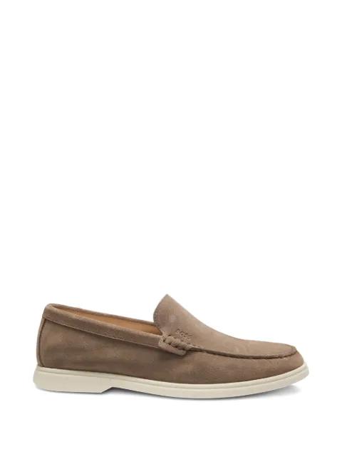 Sienne suede slip-on loafers by HUGO BOSS