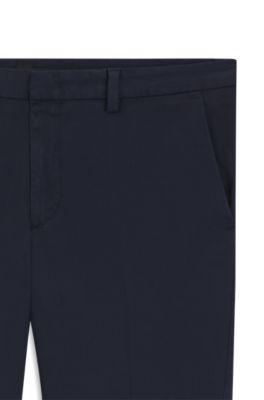 Slim-fit chinos in a stretch-cotton blend by HUGO BOSS
