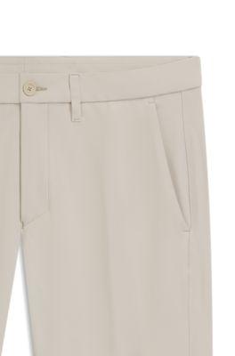 Slim-fit pants in water-repellent stretch fabric by HUGO BOSS Slim-fit pants in water-repellent stretch fabric by HUGO BOSS