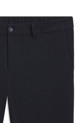 Slim-fit trousers in performance-stretch fabric by HUGO BOSS