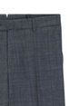 Slim-fit trousers in virgin wool, silk and linen by HUGO BOSS