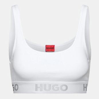 Sporty Logo Bralette by HUGO BOSS