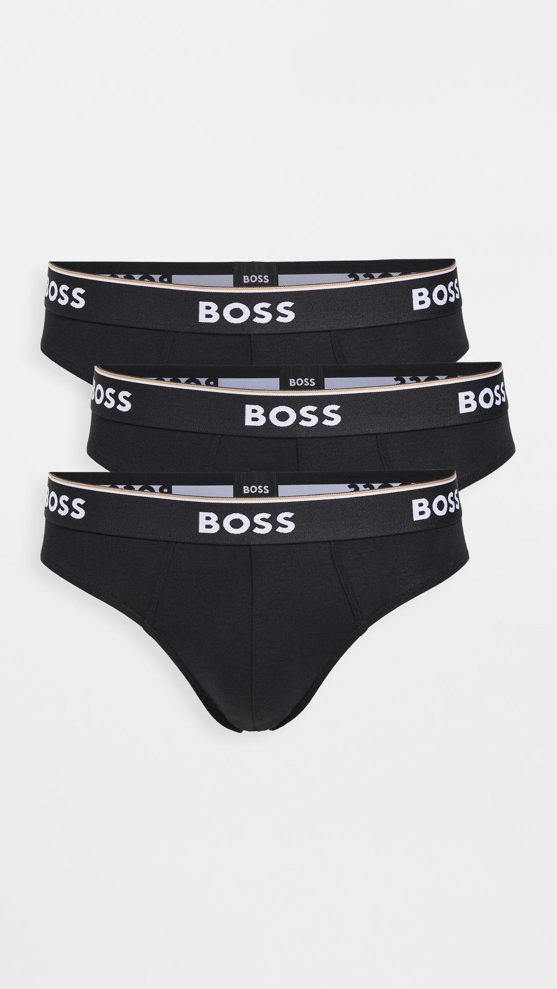 Stretch Cotton Briefs 3 Pack by HUGO BOSS