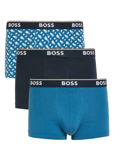 Stretch-cotton boxer briefs - set of three by HUGO BOSS