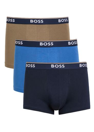 Stretch-cotton boxer trunks - set three by HUGO BOSS