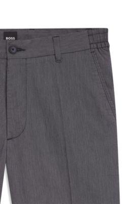 Stretch-cotton shorts in a modern fit by HUGO BOSS