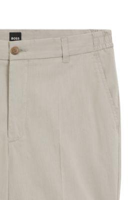 Stretch-cotton shorts in a modern fit by HUGO BOSS