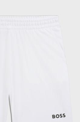 Stretch shorts in quick-dry fabric by HUGO BOSS