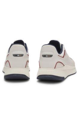 TTNM EVO trainers with faux leather and mesh by HUGO BOSS