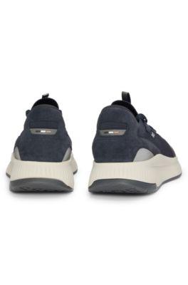TTNM EVO trainers with knitted uppers by HUGO BOSS