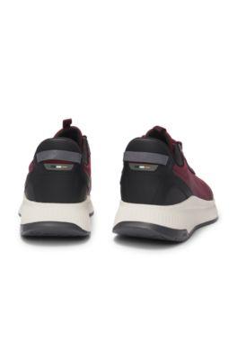 TTNM EVO trainers with ribbed sole by HUGO BOSS