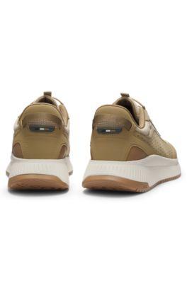 TTNM EVO trainers with suede trims by HUGO BOSS TTNM EVO trainers with suede trims by HUGO BOSS