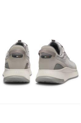 TTNM EVO trainers with suede trims by HUGO BOSS
