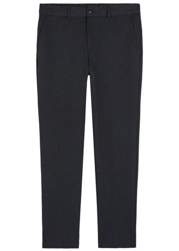 Tapered-leg piqué jersey trousers by HUGO BOSS